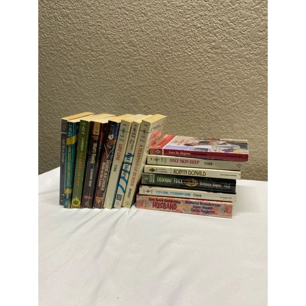Harlequin romance novels book lot of 14